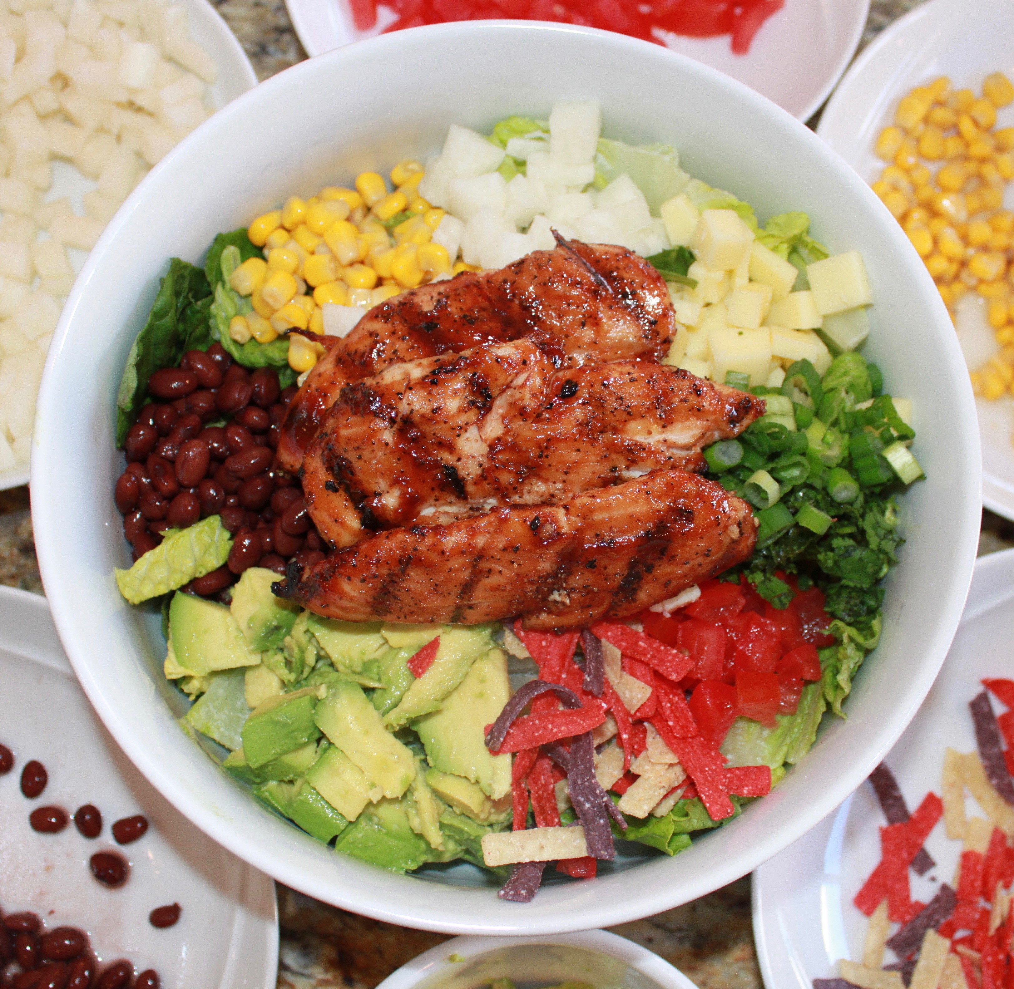 Barbecue Chicken Chopped Salad • Amy Of All Trades